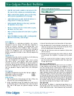 Nu-Calgon ViroBlaster Product Bulletin preview