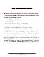 Preview for 2 page of Nu-Flame INCENDIO Instructions For Use And Safety