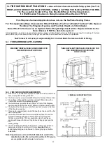 Предварительный просмотр 22 страницы Nu-Flame Synergy Perspective BF Use, Installation & Servicing Instructions