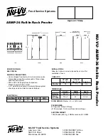 Preview for 2 page of Nu-Vu ASMP-36 Specification Sheet