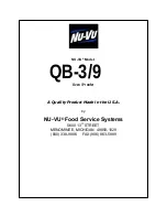 Nu-Vu QB-3/9 Manual предпросмотр