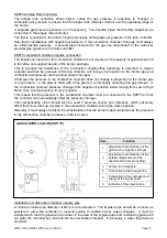 Предварительный просмотр 14 страницы Nu-Way MDFL 3300 Installation And Maintenance Manual