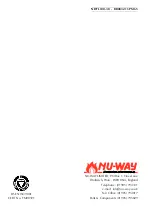 Preview for 36 page of Nu-Way NDFL100-38 Handbook