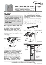 Nuaire Group MRXBOX95AB-WH1 Installation And Maintenance Manual preview