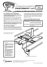 NuAire DRI-ECOSMART/1 Installation And Maintenance Details предпросмотр