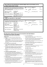 Preview for 8 page of NuAire DRIMASTER 365 Installation And Maintenance Details