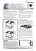 NuAire ecosmart MRXBOX95-WH1-AE Installation And Maintenance Manual предпросмотр