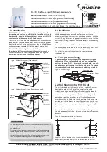 NuAire Ecosmart MRXBOX95-WM2-1Z Installation And Maintenance Manual предпросмотр