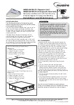 NuAire Ecosmart MRXBOX95B-LP1 Installation And Maintenance Manual preview