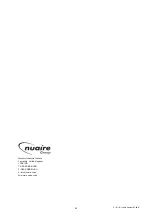 Preview for 8 page of NuAire Ecosmart Squrbo Series Installation And Maintenance Manual