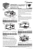 NuAire ECOSMART XTRACTOR Installation And Maintenance Manual предпросмотр