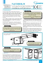 NuAire FLAT2000L Installation And Maintenance preview