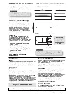 Preview for 4 page of NuAire Genie series Installation And Maintenance Manual