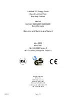 NuAire LabGard NU-543-300E Operation And Maintenance Manual preview