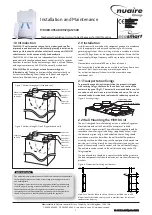 NuAire MRXBOX95ABWM2QA12338 Installation And Maintenance Manual preview