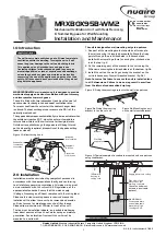 NuAire MRXBOX95B-WM2 Installation And Maintenance Manual предпросмотр