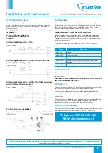 Предварительный просмотр 2 страницы NuAire NA-E-100 Series Installation And Maintenance