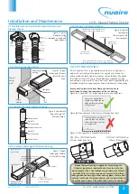 Предварительный просмотр 2 страницы NuAire NTD-125 Series Installation Manual