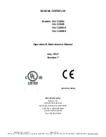 Preview for 1 page of NuAire NuWind NU-C200R Operation & Maintenance Manual