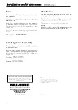 Preview for 6 page of NuAire OPUS 30 Installation And Maintenance Manual