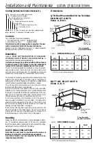 Предварительный просмотр 2 страницы NuAire QUIETWIN QTR Installation And Maintenance Manual