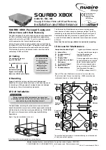 NuAire SQURBO XBOX Installation And Maintenance Manual preview