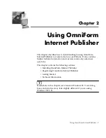 Предварительный просмотр 7 страницы NUANCE OMNIFORM INTERNET PUBLISHER Manual