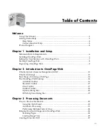 Preview for 3 page of NUANCE OMNIPAGE WEB User Manual