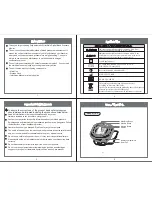 Preview for 2 page of nubeca BW2110 Instruction Manual