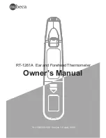 Предварительный просмотр 1 страницы nubeca RT-1261A Owner'S Manual