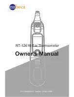 nubeca RT-1261B Owner'S Manual предпросмотр