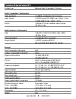 Preview for 8 page of Nubert nuConnect trX Safety Instructions Technical Data Operating Manual Warranty Terms