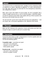 Preview for 12 page of Nubert nuConnect trX Safety Instructions Technical Data Operating Manual Warranty Terms