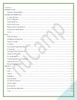 Preview for 3 page of Nucamp TAB 400 2017 Owner'S Manual