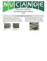 Preview for 2 page of NUCANOE CellBlok Installation Instructions