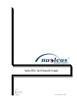 Preview for 1 page of Nucleus babyTEL Customer Self Install Manual