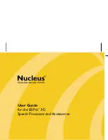 Предварительный просмотр 1 страницы Nucleus ESPrit 3G User Manual