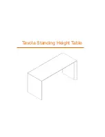 Preview for 4 page of Nucraft Tavola Standing Height and Credenza Installation Instructions Manual