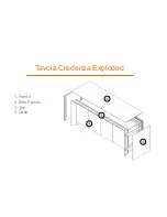 Preview for 7 page of Nucraft Tavola Standing Height and Credenza Installation Instructions Manual