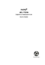 NuDAQ ACL-7120A User Manual предпросмотр