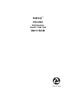 NuDAQ PCI-8554 User Manual preview