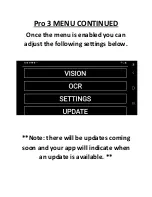 Preview for 13 page of NuEyes PRO 3 User Manual