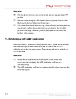 Preview for 14 page of NuForce BT-860 User Manual