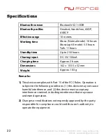 Preview for 22 page of NuForce BT-860 User Manual