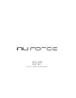 NuForce S3-BT User Manual preview