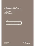 NuForce STA120 User Manual preview