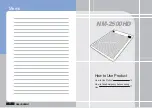 Preview for 7 page of Nuga NUGA BEST NM-2500HD User Manual