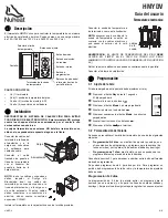 Предварительный просмотр 9 страницы Nuheat HMYDV User Manual