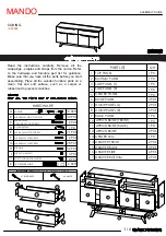 Preview for 1 page of nuhoom MANDO 345044 Assembly Manual