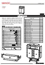 Preview for 1 page of nuhoom MANDO 372048 Assembly Manual